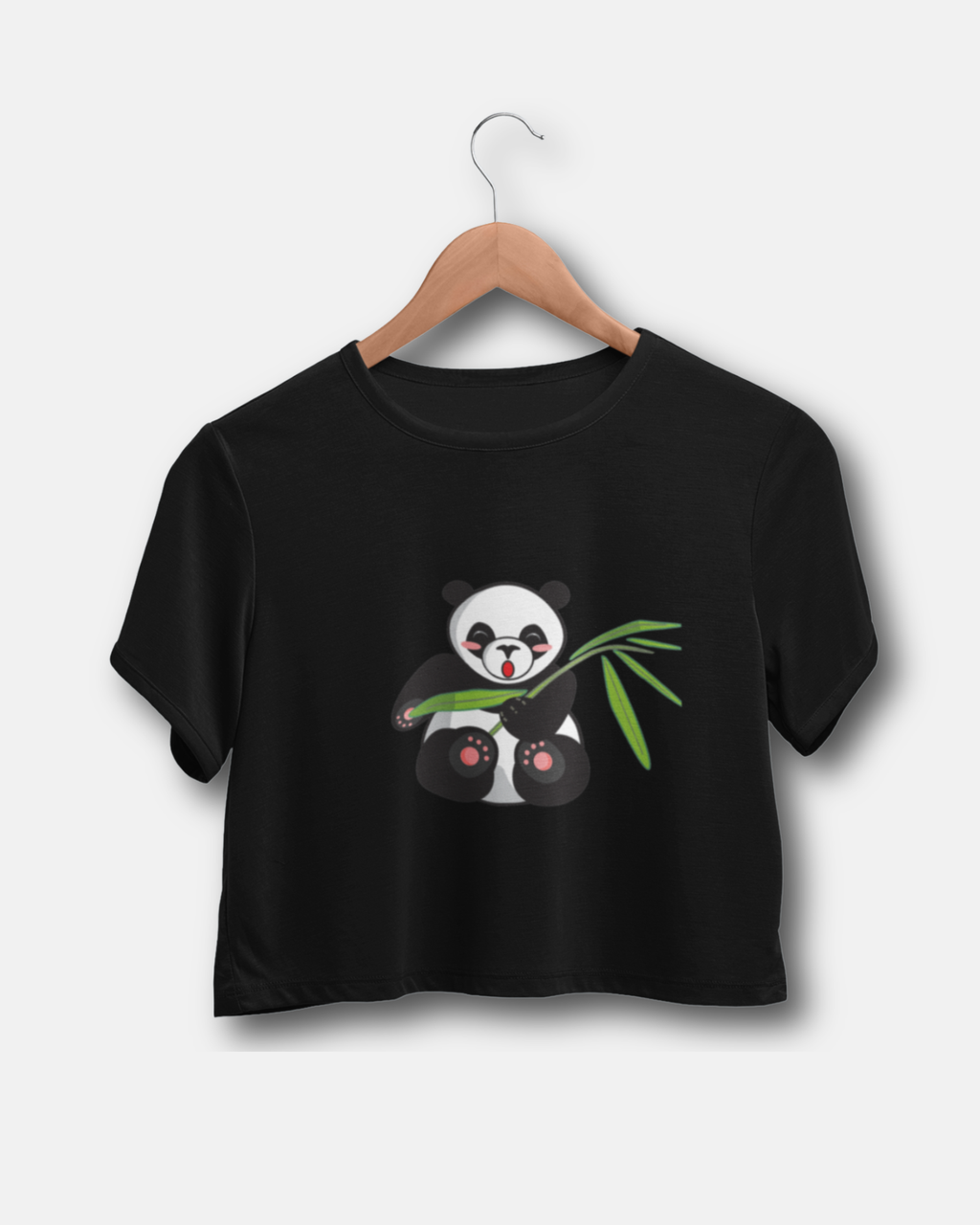 Panda Cuteness Overload Crop Top