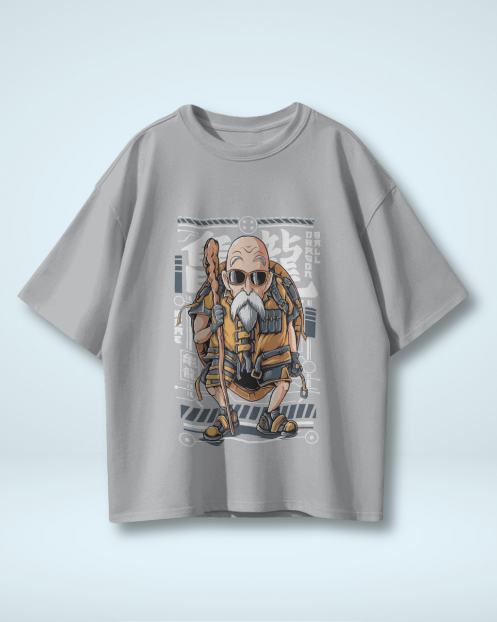 Roshi Dragon Ball Oversized T-Shirt | Dragon Ball Streetwear