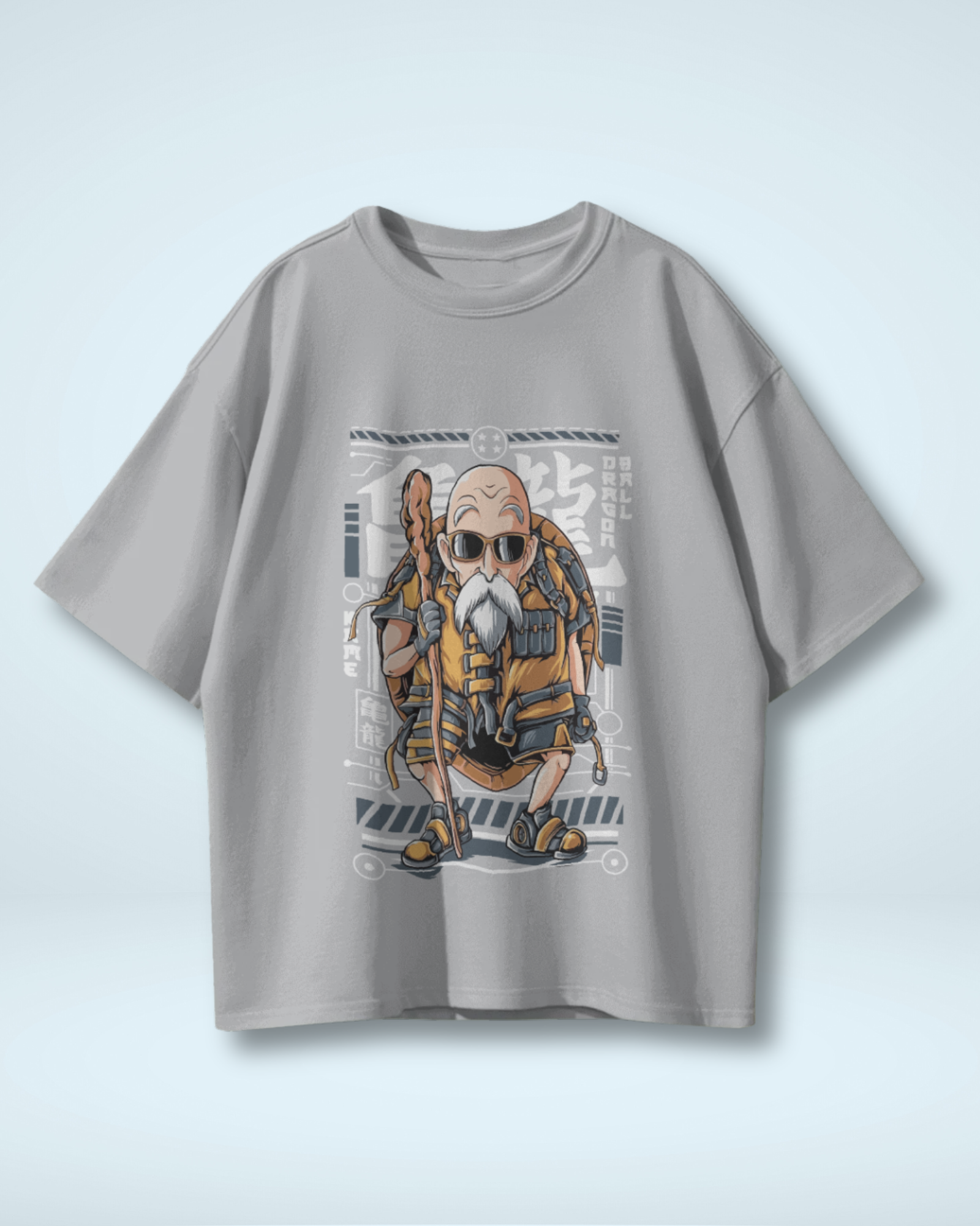 Roshi Dragon Ball Oversized T-Shirt | Dragon Ball Streetwear