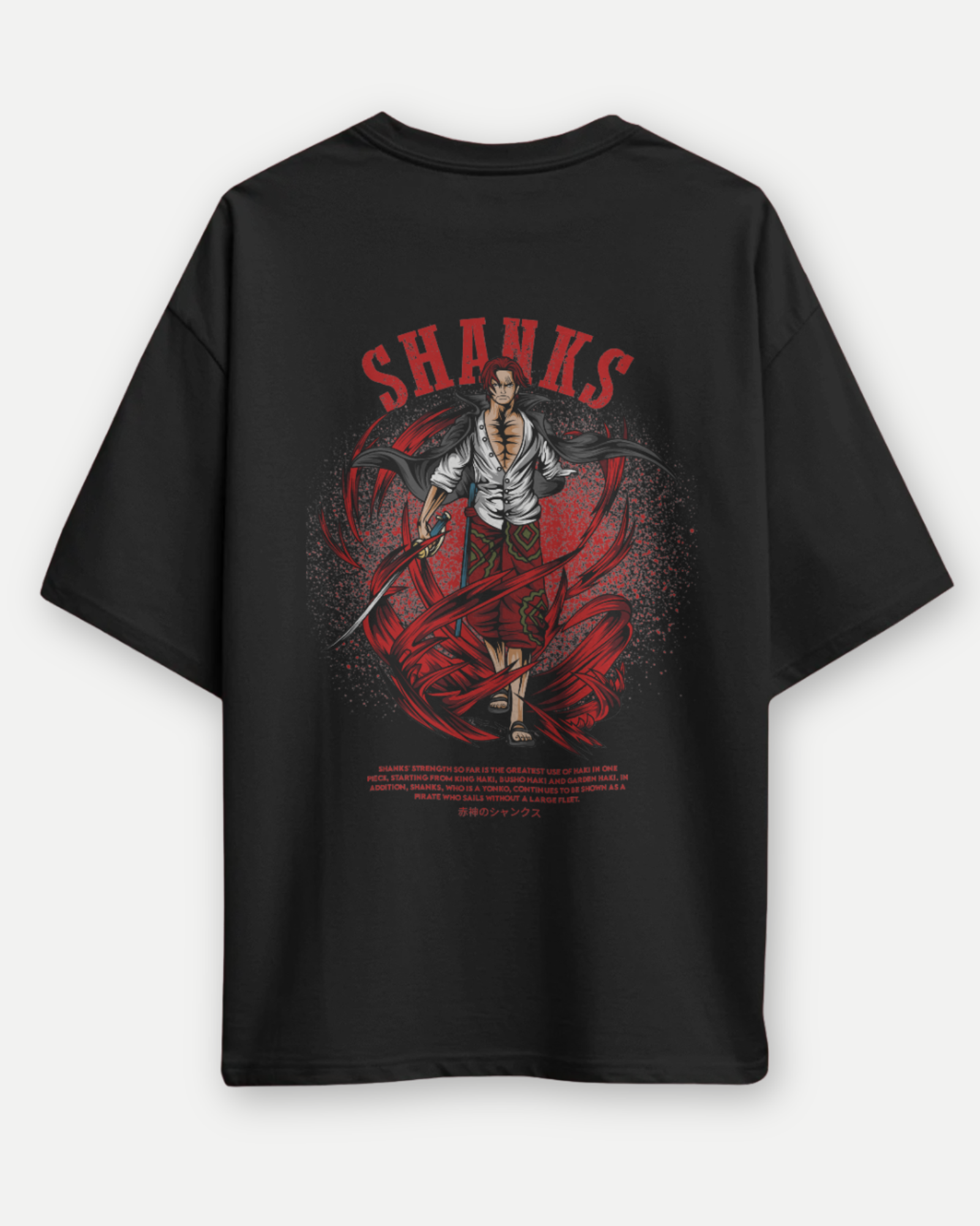 Shanks One Piece T-shirt | Premium Oversized T-shirt