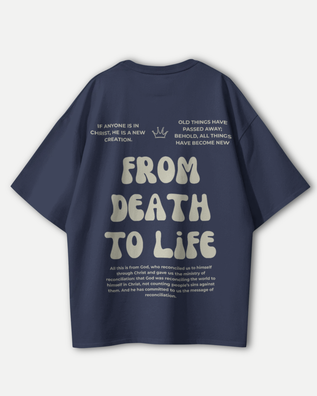 From Death to Life Premium Oversized T-shirt