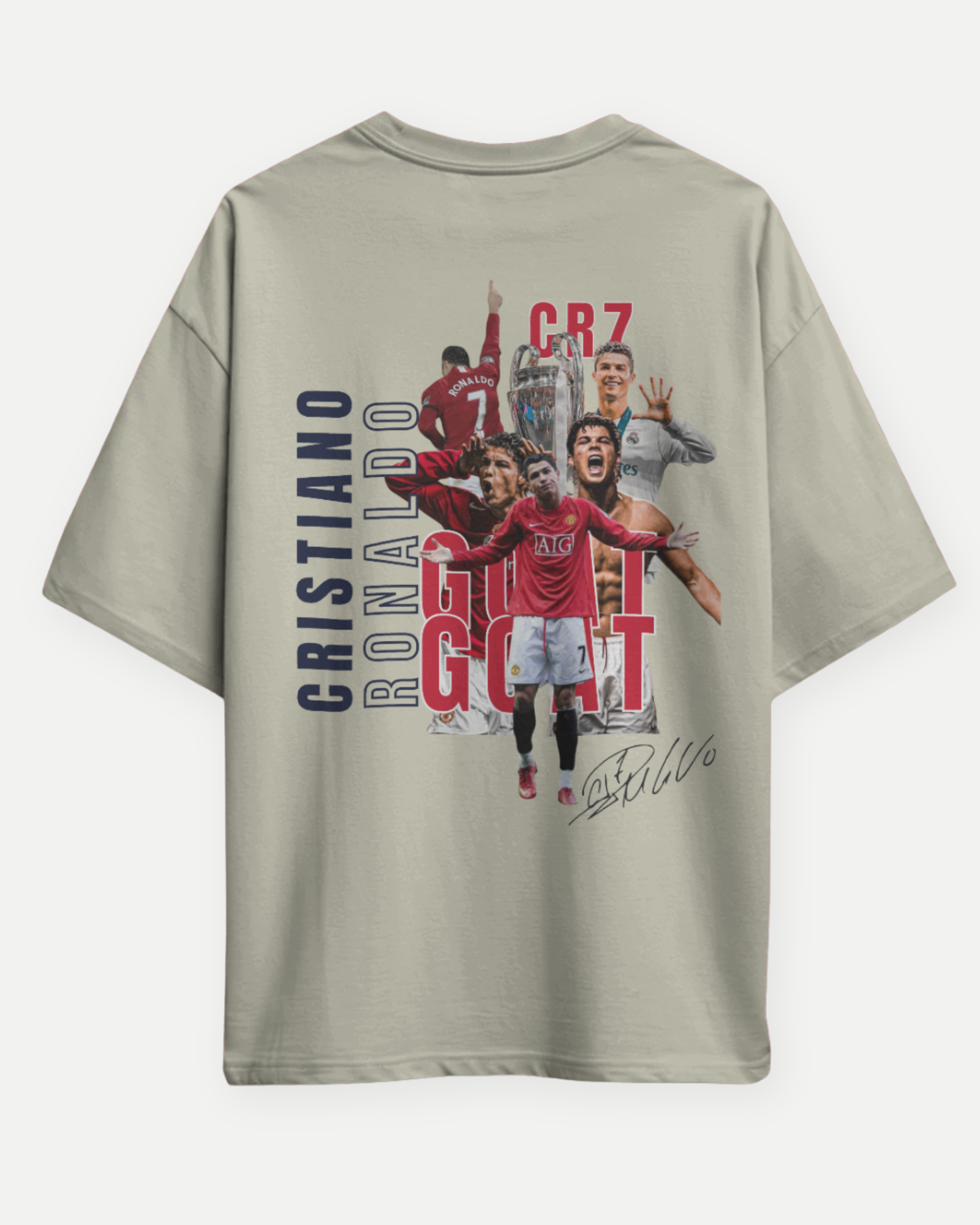 CR7 Cristiano Ronaldo Premium Oversized T-shirt