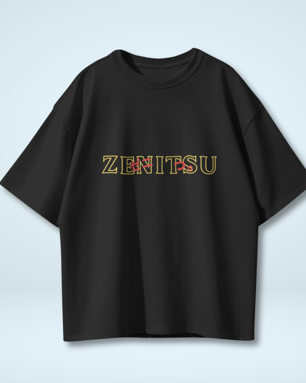 Zenitsu Demon Slayer Premium Oversized T-shirt