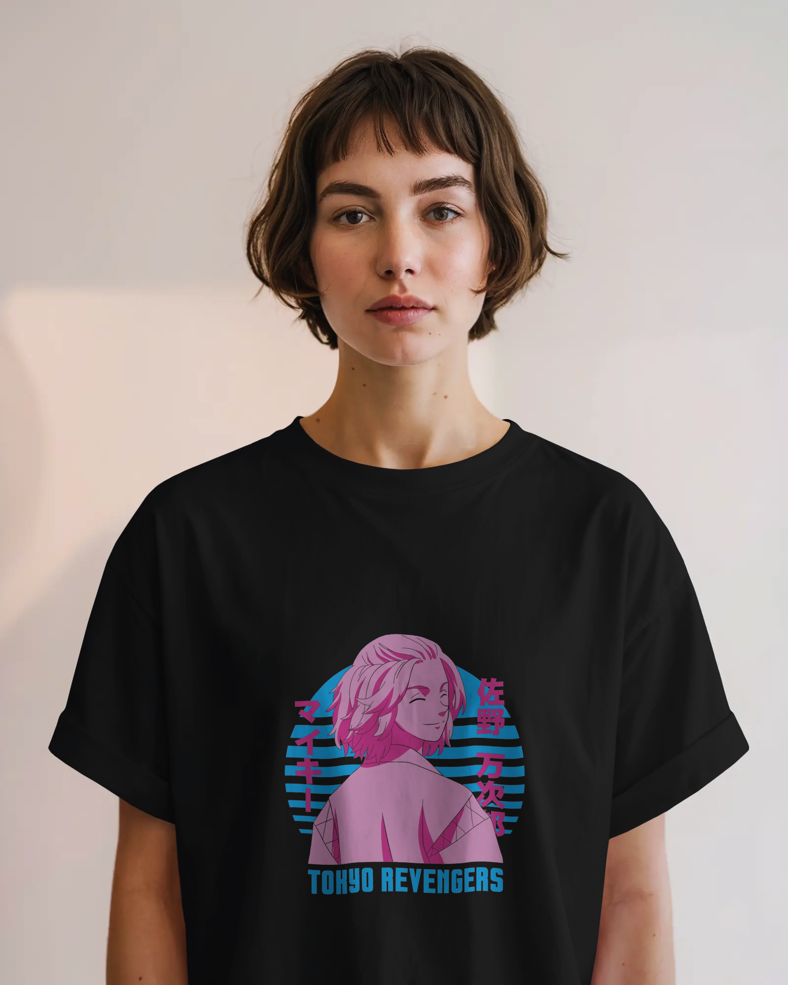 Invincible Mikey Premium Oversized T-shirt - Manjiro Sano Tokyo Revengers Merchandise