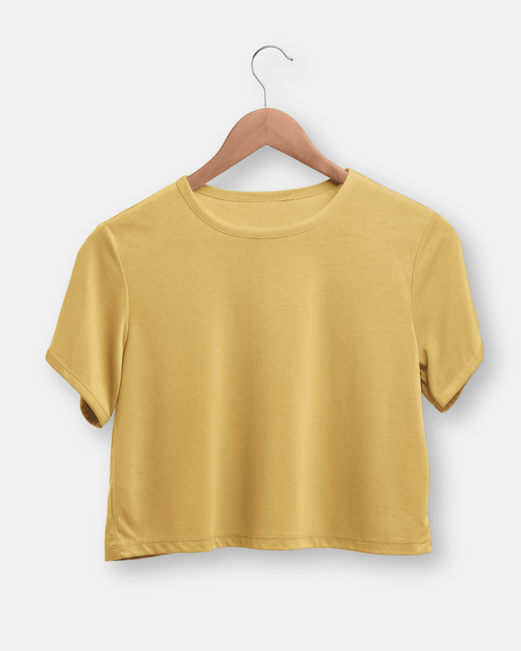 Golden Yellow Crop Top