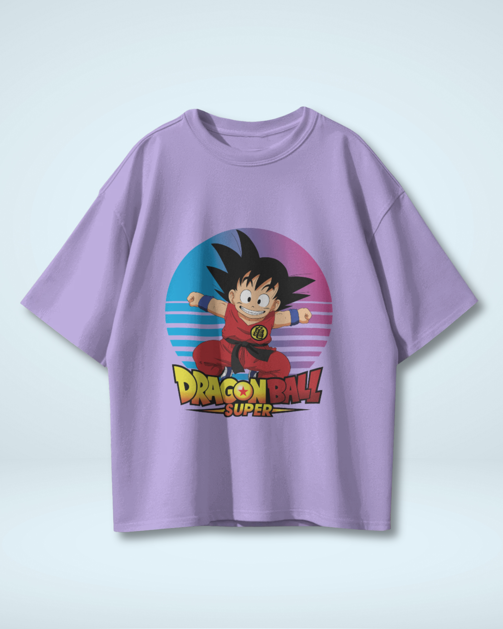 Retro Saiyan Kid Goku T-shirt | Dragon Ball Z Premium Oversized T-shirt