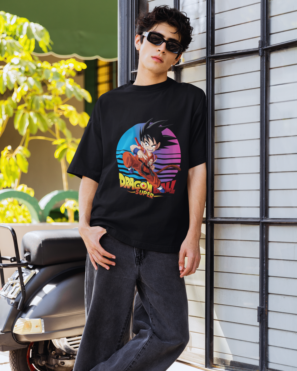 Saiyan Spirit Goku T-shirt | Dragon Ball Z Premium Oversized T-shirt