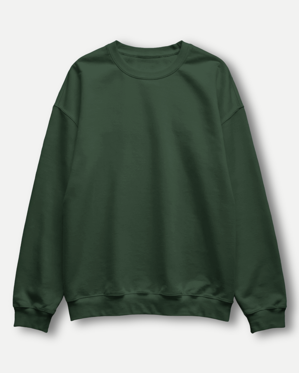 Bottle Green Oversized Sweatshirt