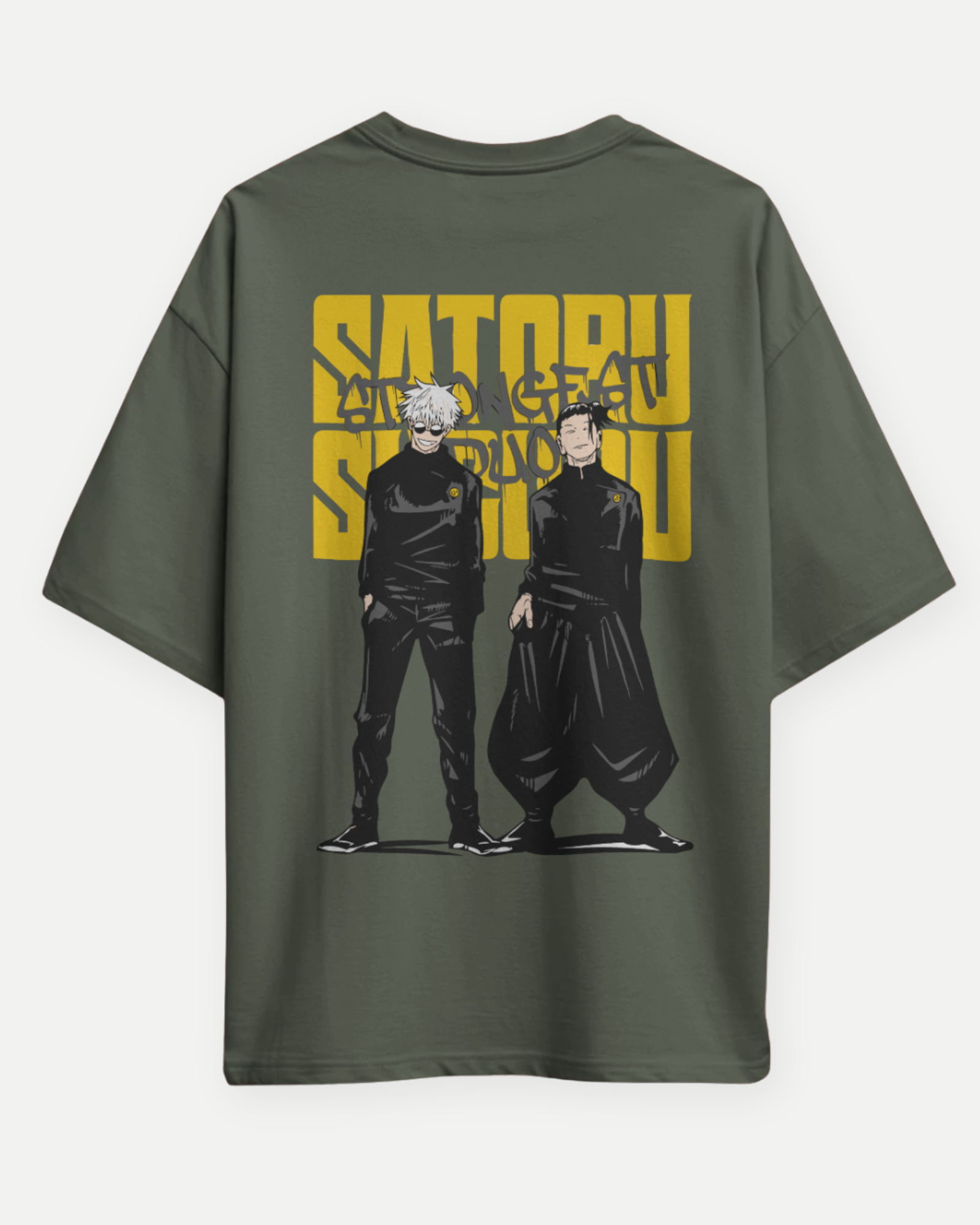 Gojo and Geto T-Shirt | Jujutsu Kaisen | Premium Oversized T-Shirt