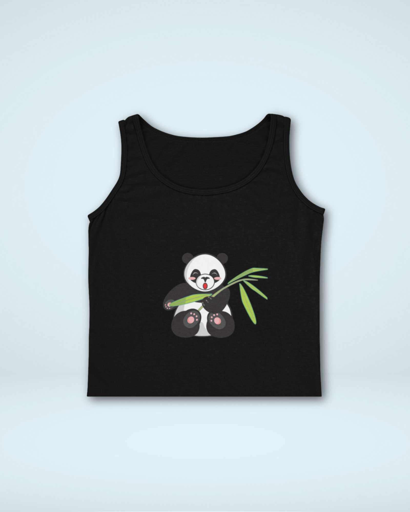 Panda Cuteness Overload Crop Tank