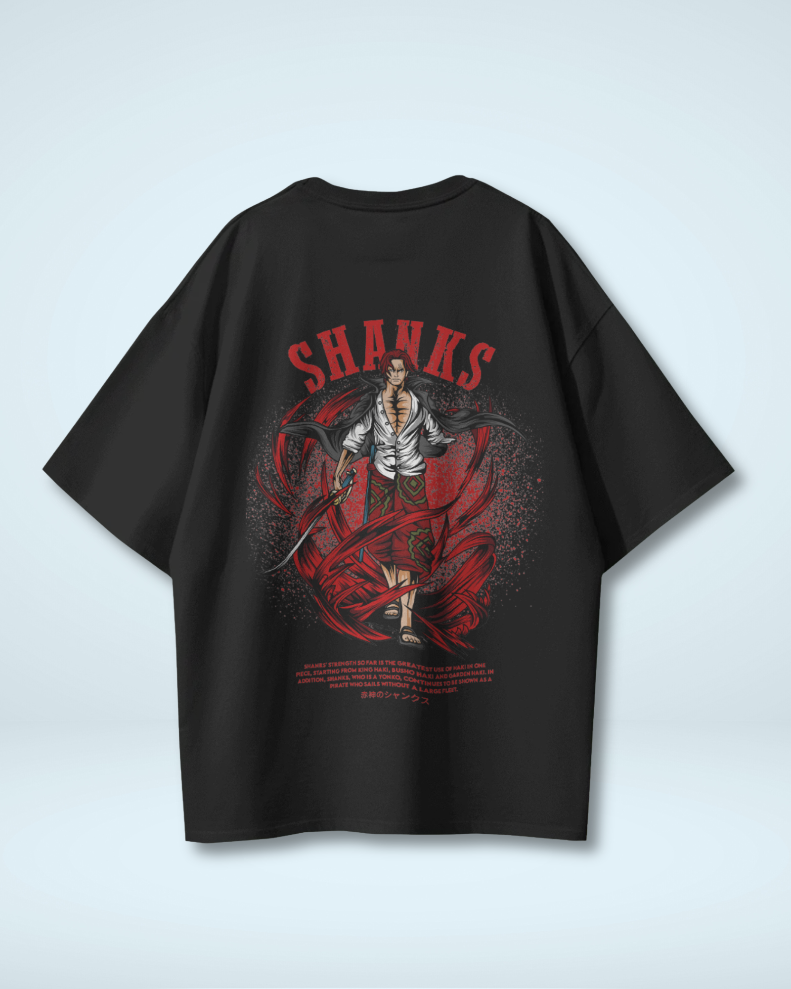 Shanks One Piece T-shirt | Premium Oversized T-shirt