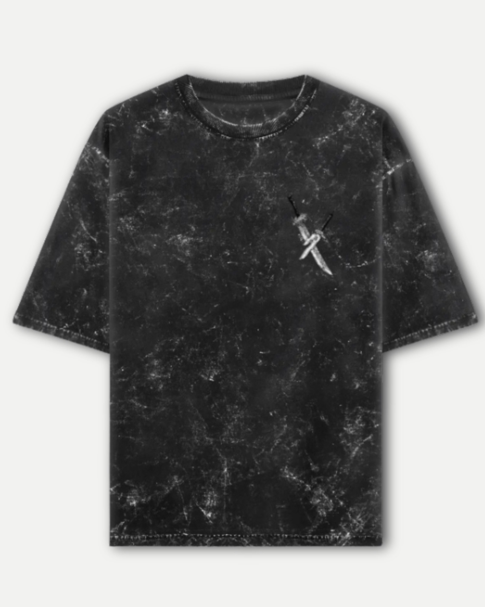Toji Fushiguro Oversized Acid Washed T-shirt