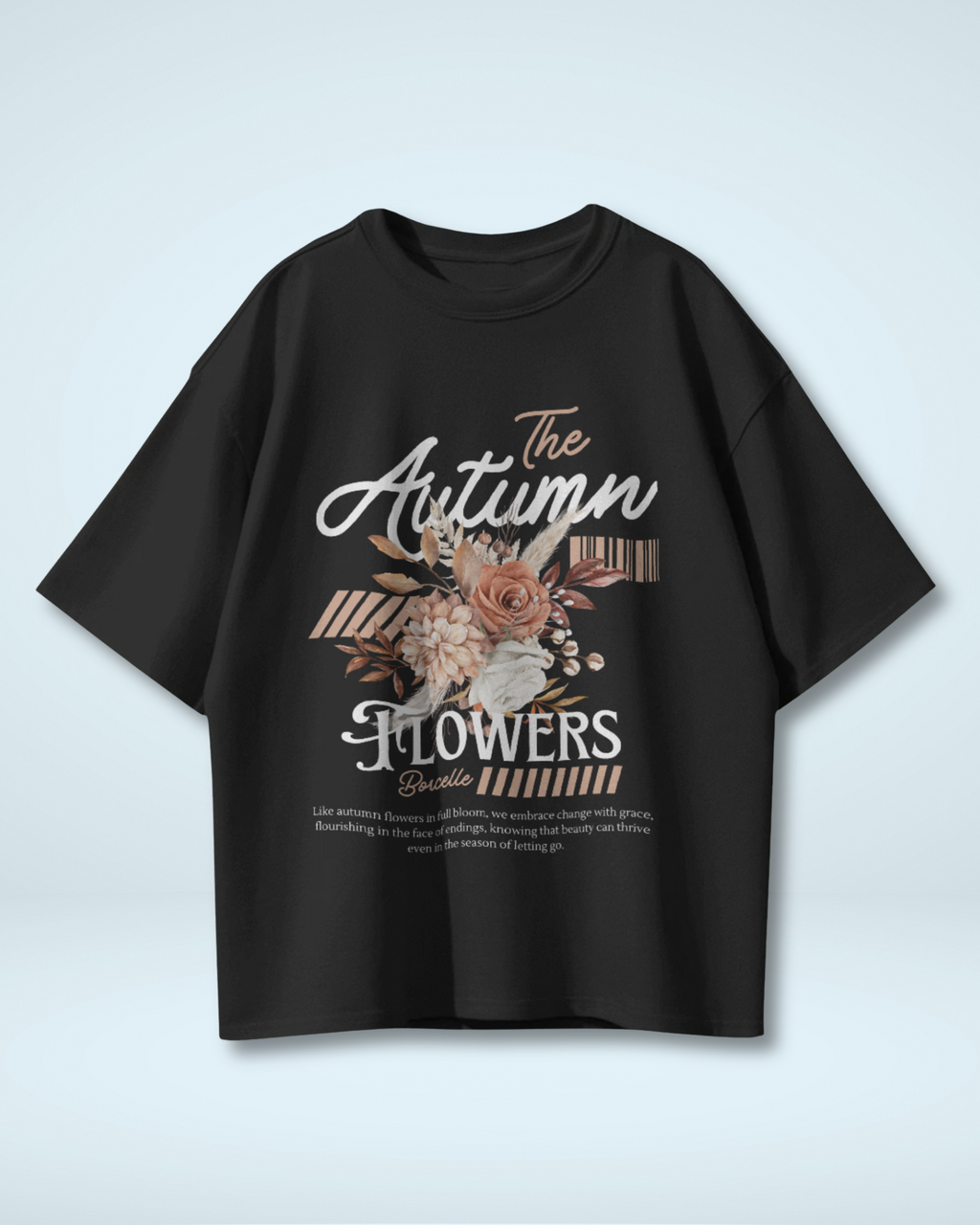 Autumn Bloom Oversized T-shirt