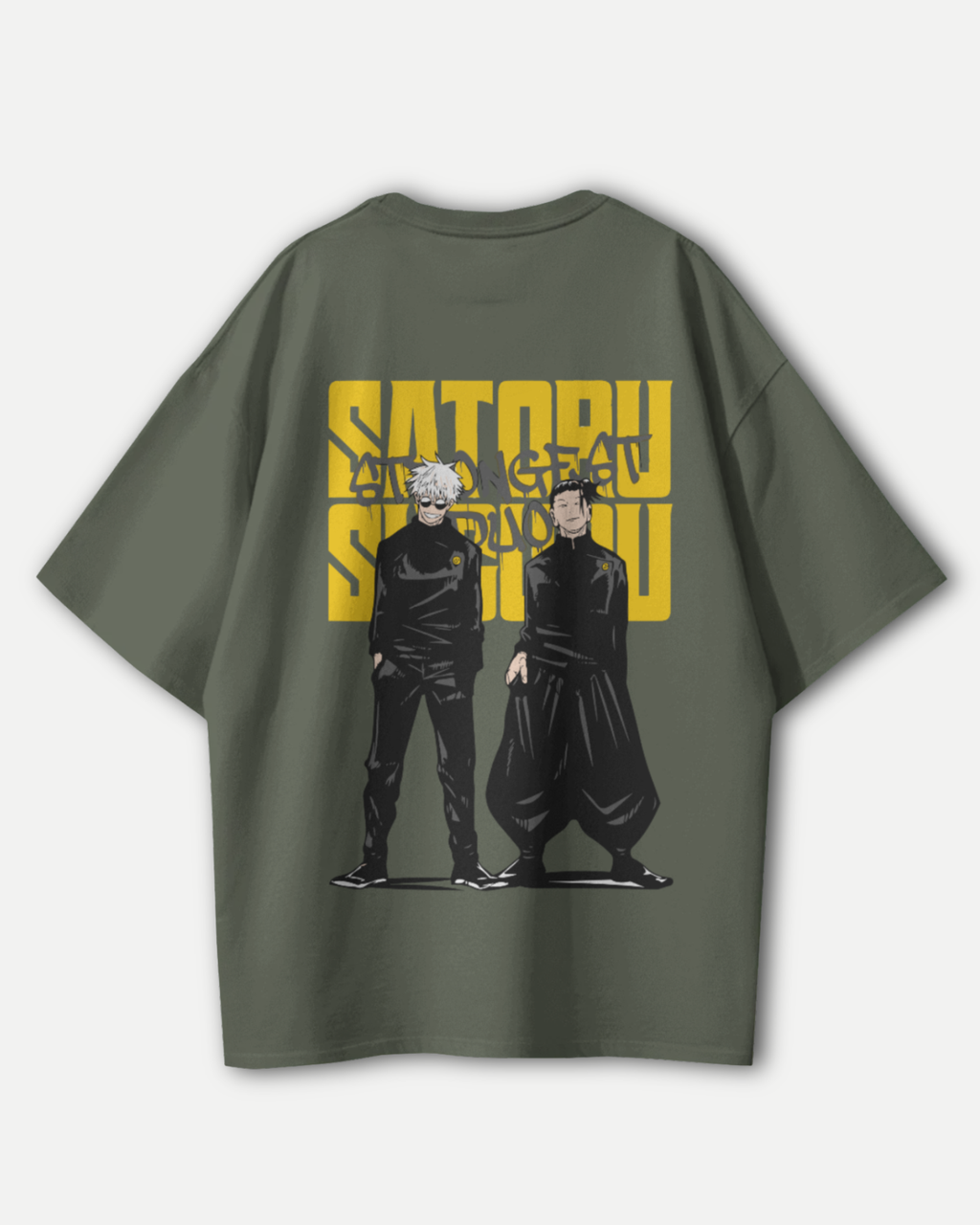 Gojo and Geto T-Shirt | Jujutsu Kaisen | Premium Oversized T-Shirt
