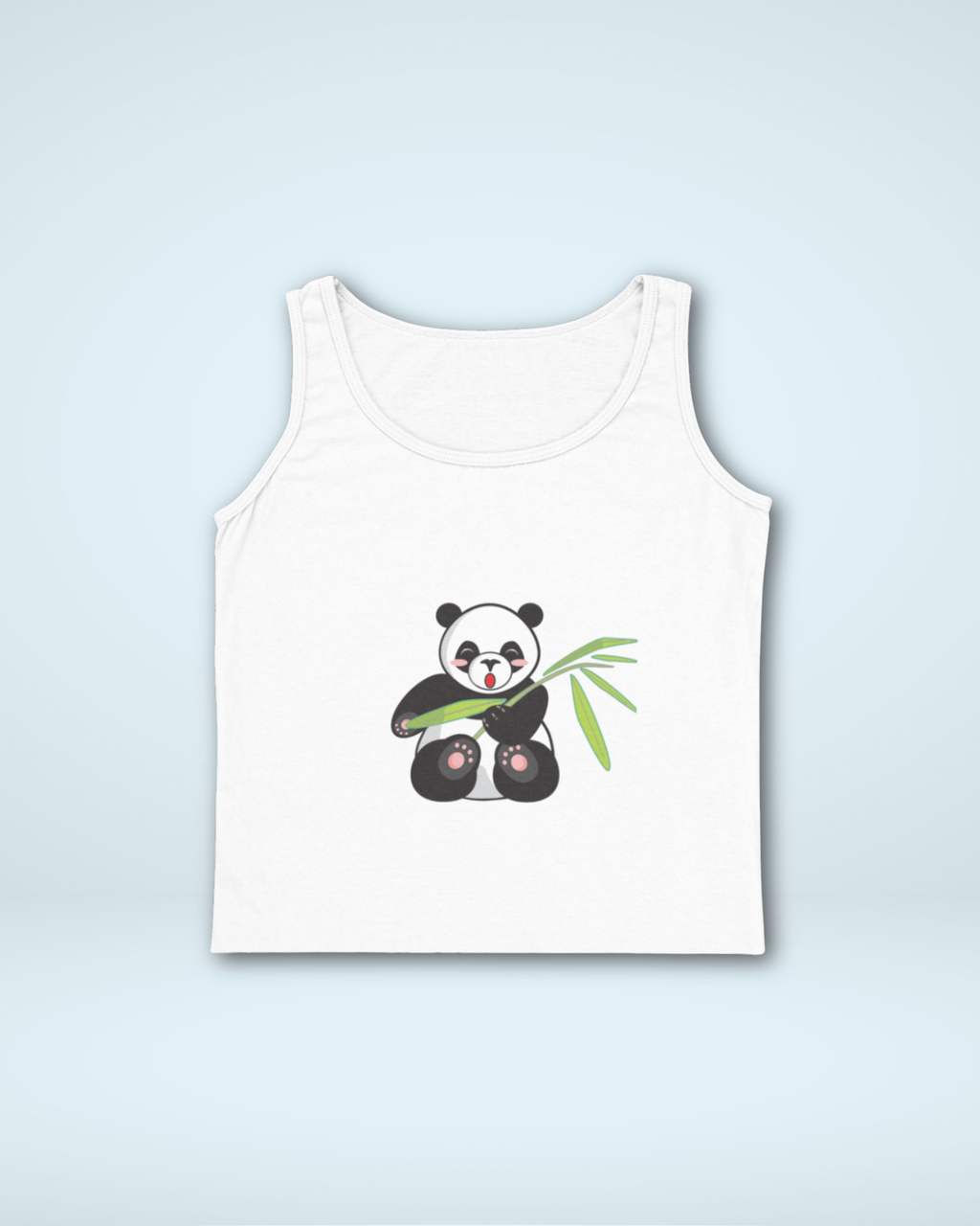 Panda Cuteness Overload Crop Tank