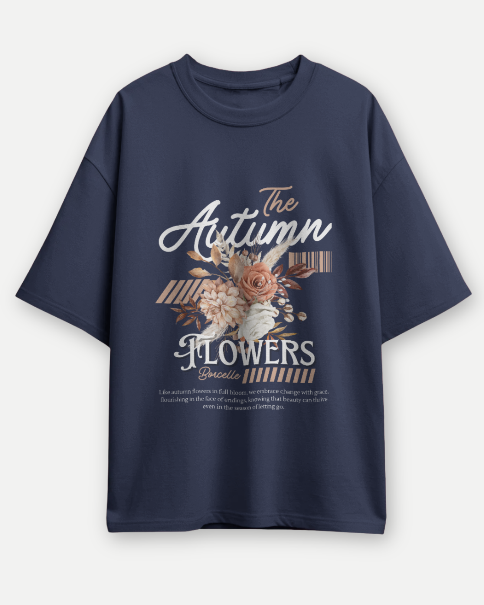 Autumn Bloom Oversized T-shirt