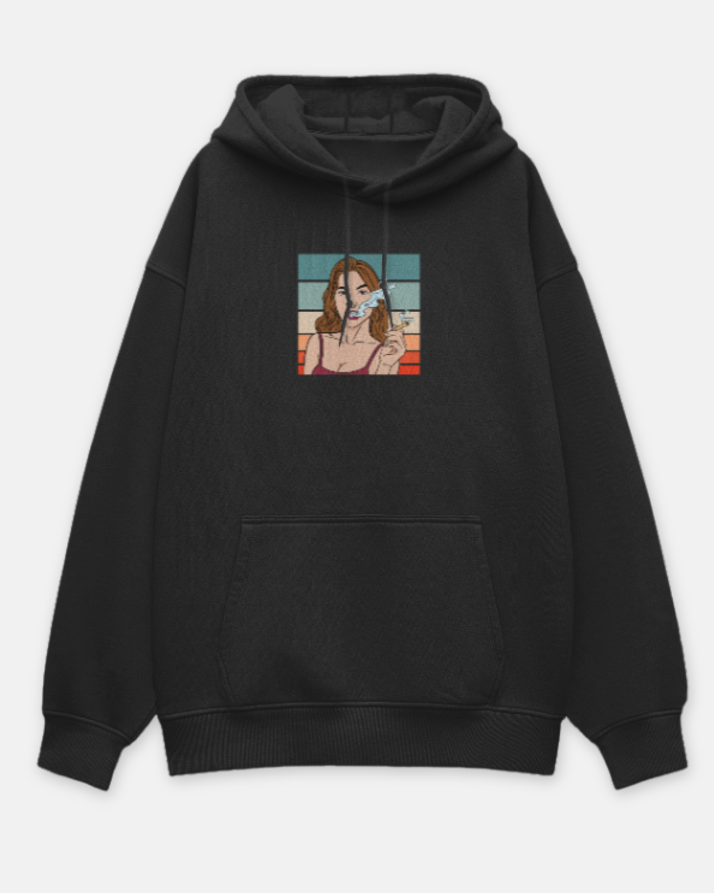 Chill Girl Loose Fit Hoodie