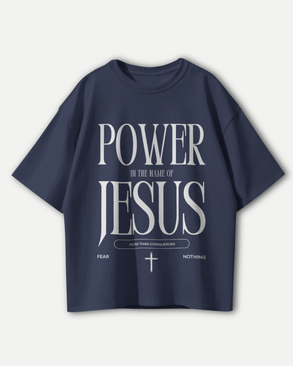Unleash Your Faith: "POWER IN THE NAME OF JESUS" Spiritual T-Shirt