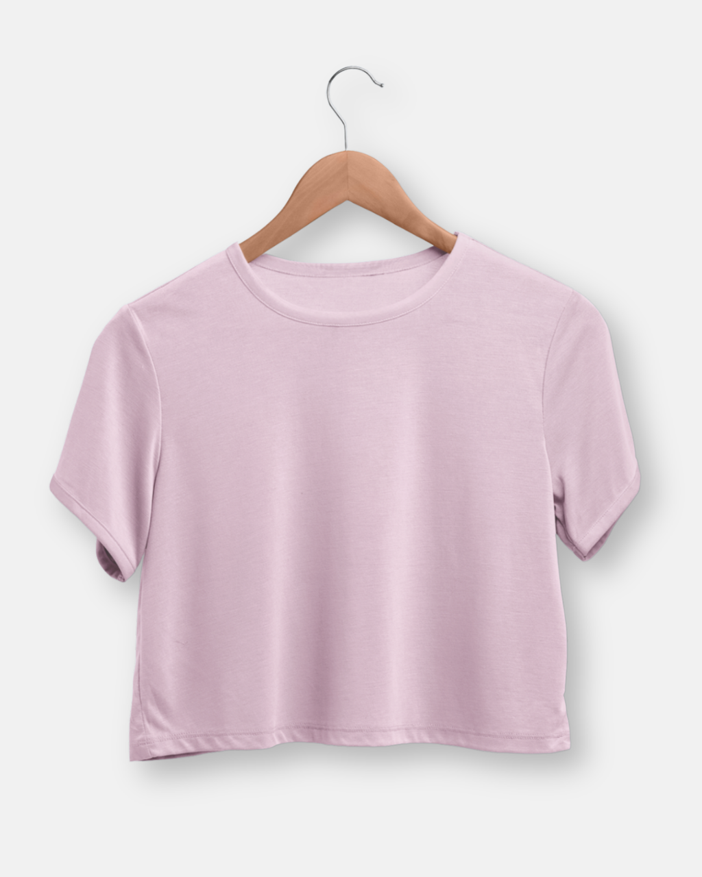 Light Baby Pink Crop Top