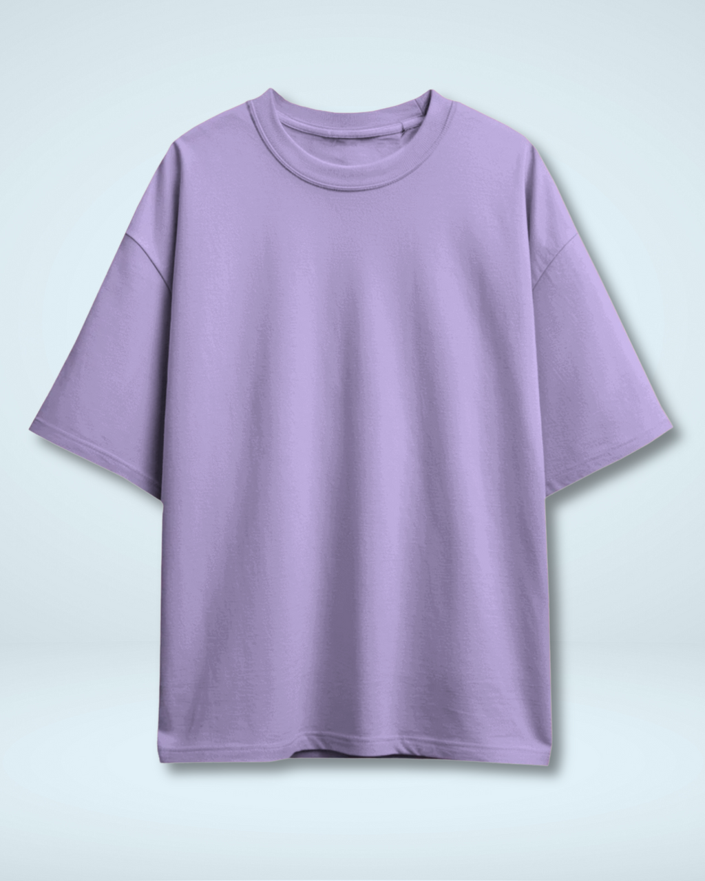 Lavender Basic Oversized T-shirt