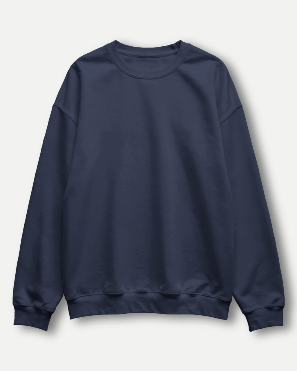 Navy Blue Oversized Sweatshirt