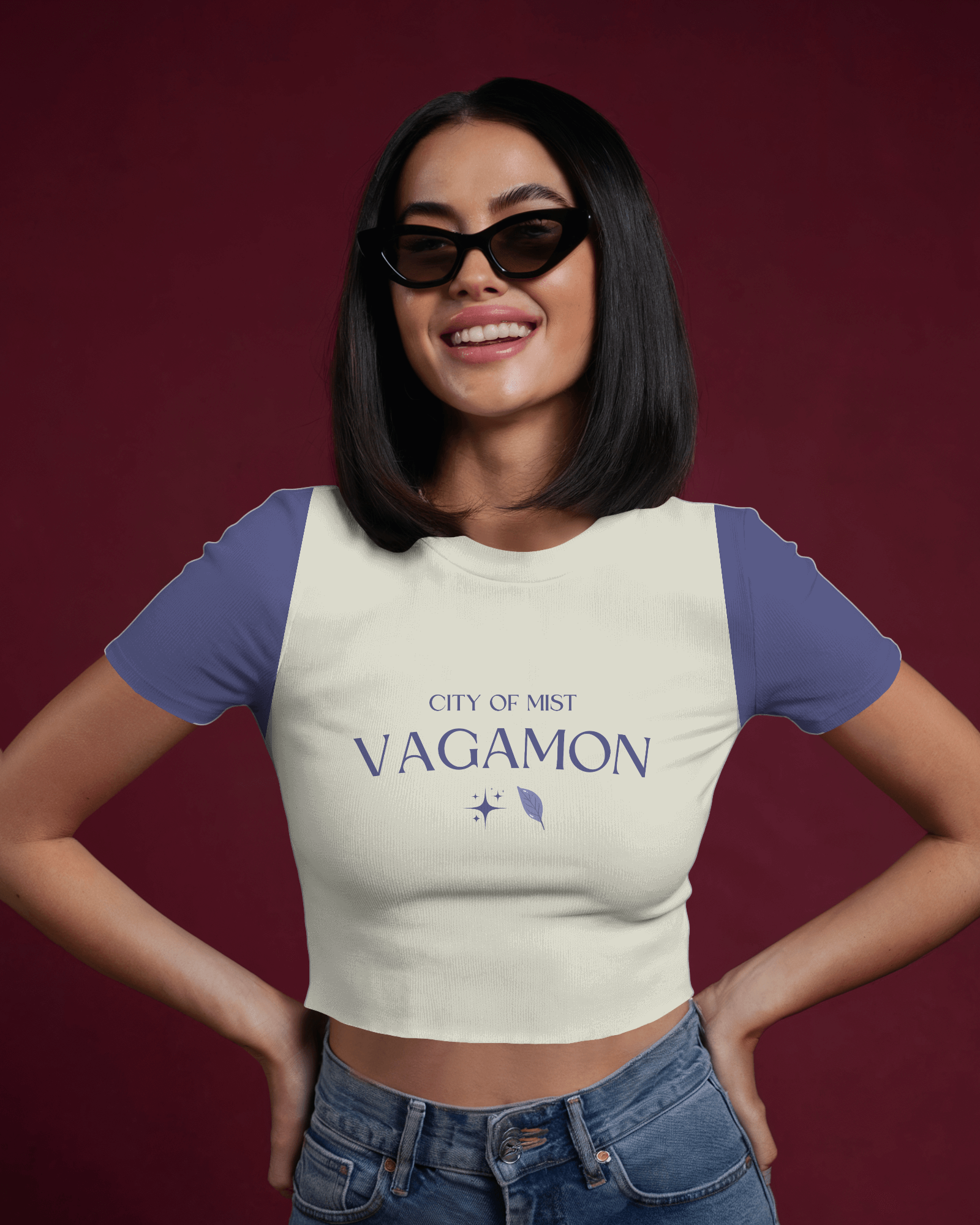 Vagamon City of Mist Crop Top
