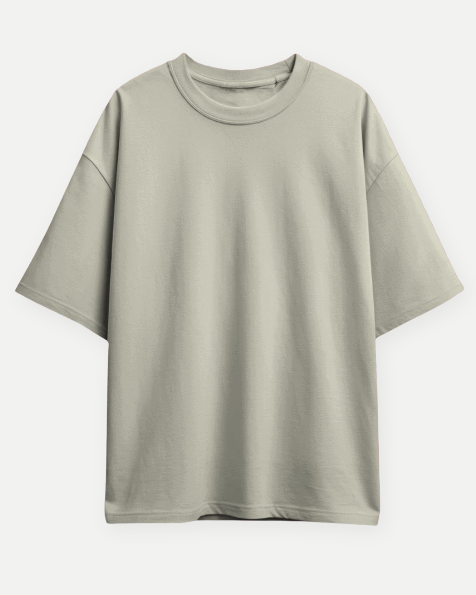Off White Basic Oversized T-Shirt