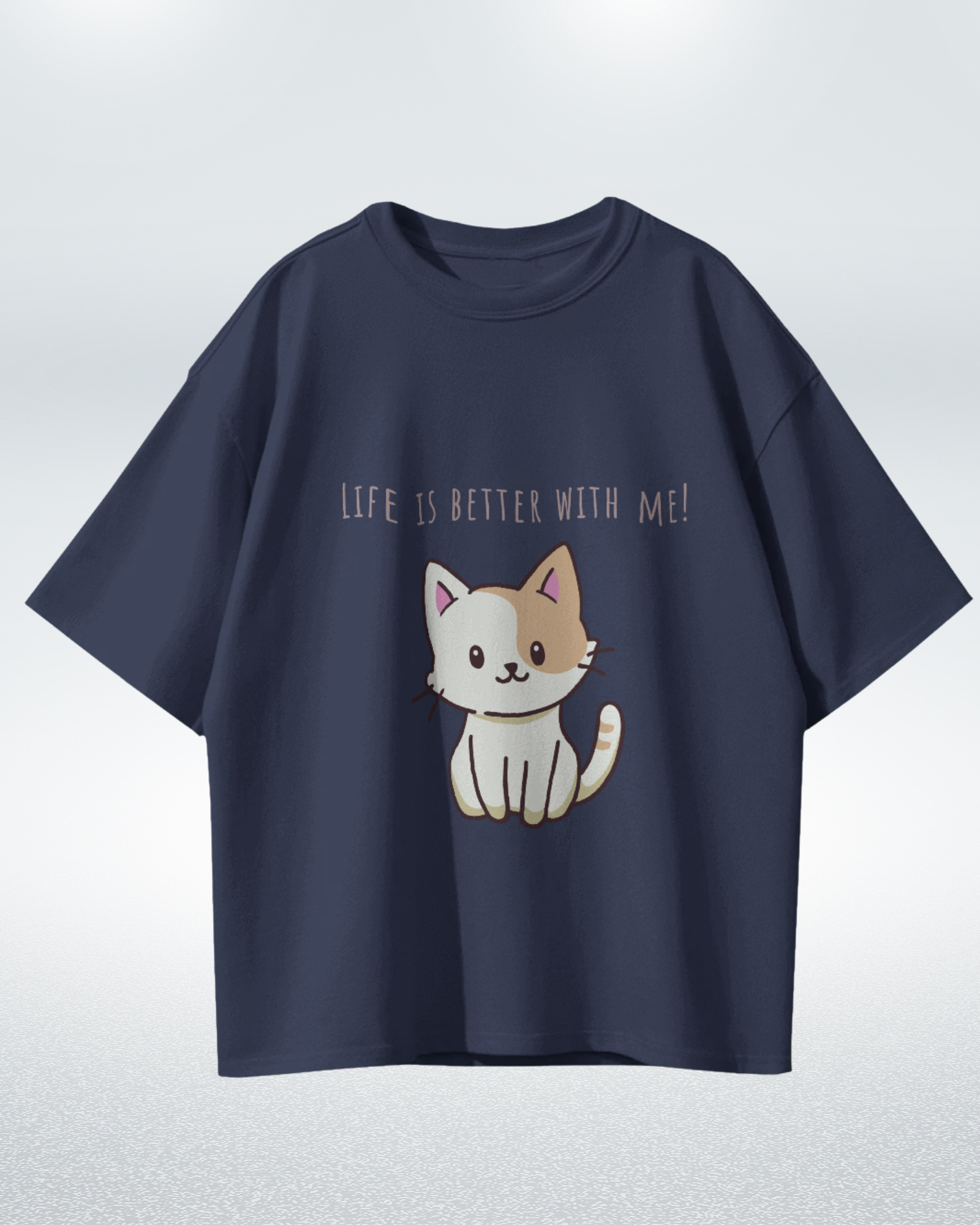 Purrfectly Better Premium Oversized T-shirt - Dorcus Wear