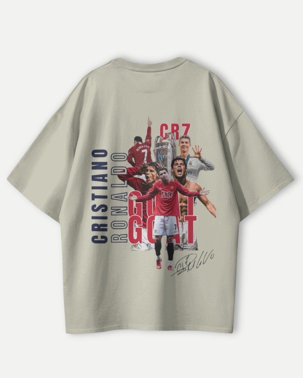 CR7 Cristiano Ronaldo Premium Oversized T-shirt