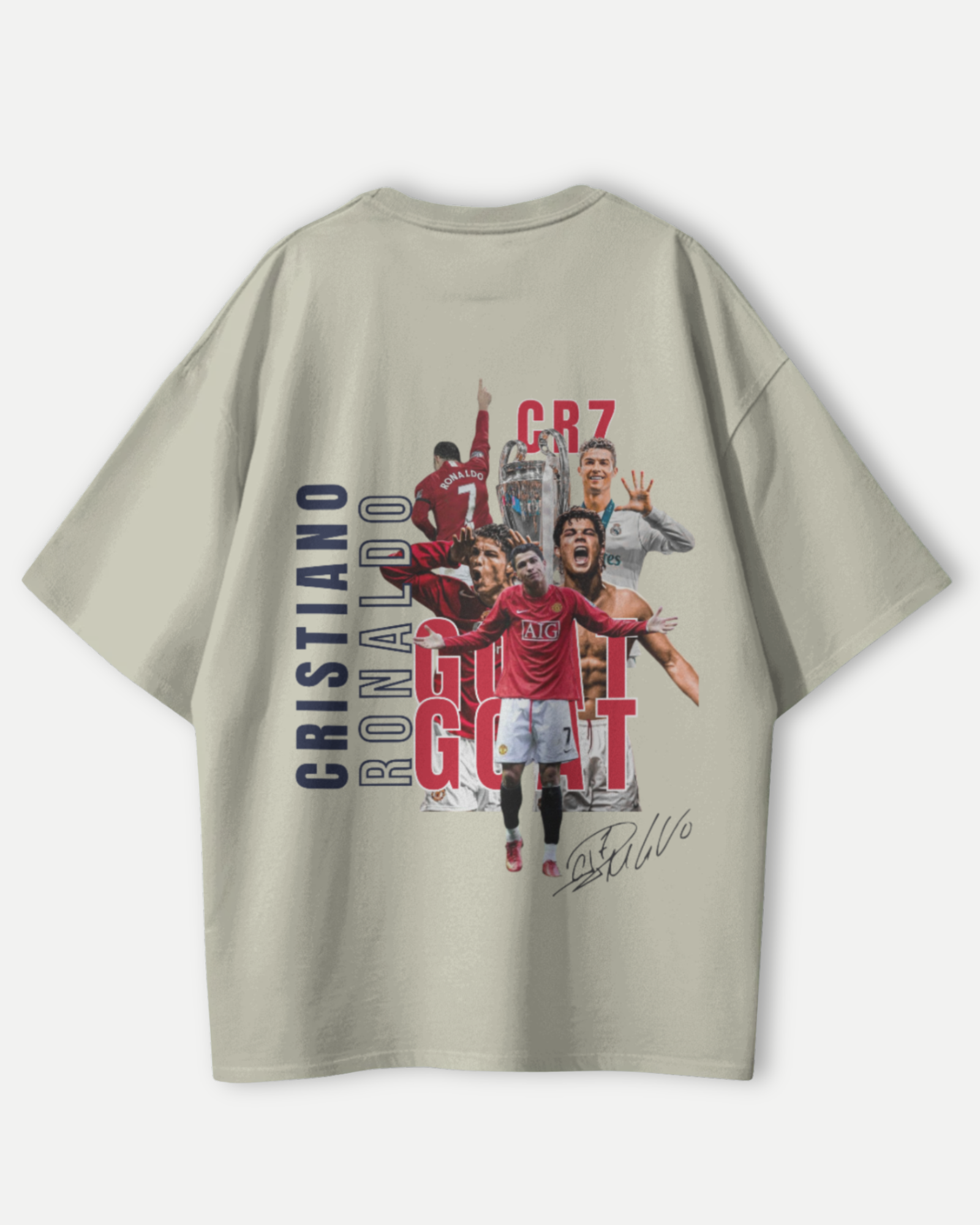 CR7 Cristiano Ronaldo Premium Oversized T-shirt