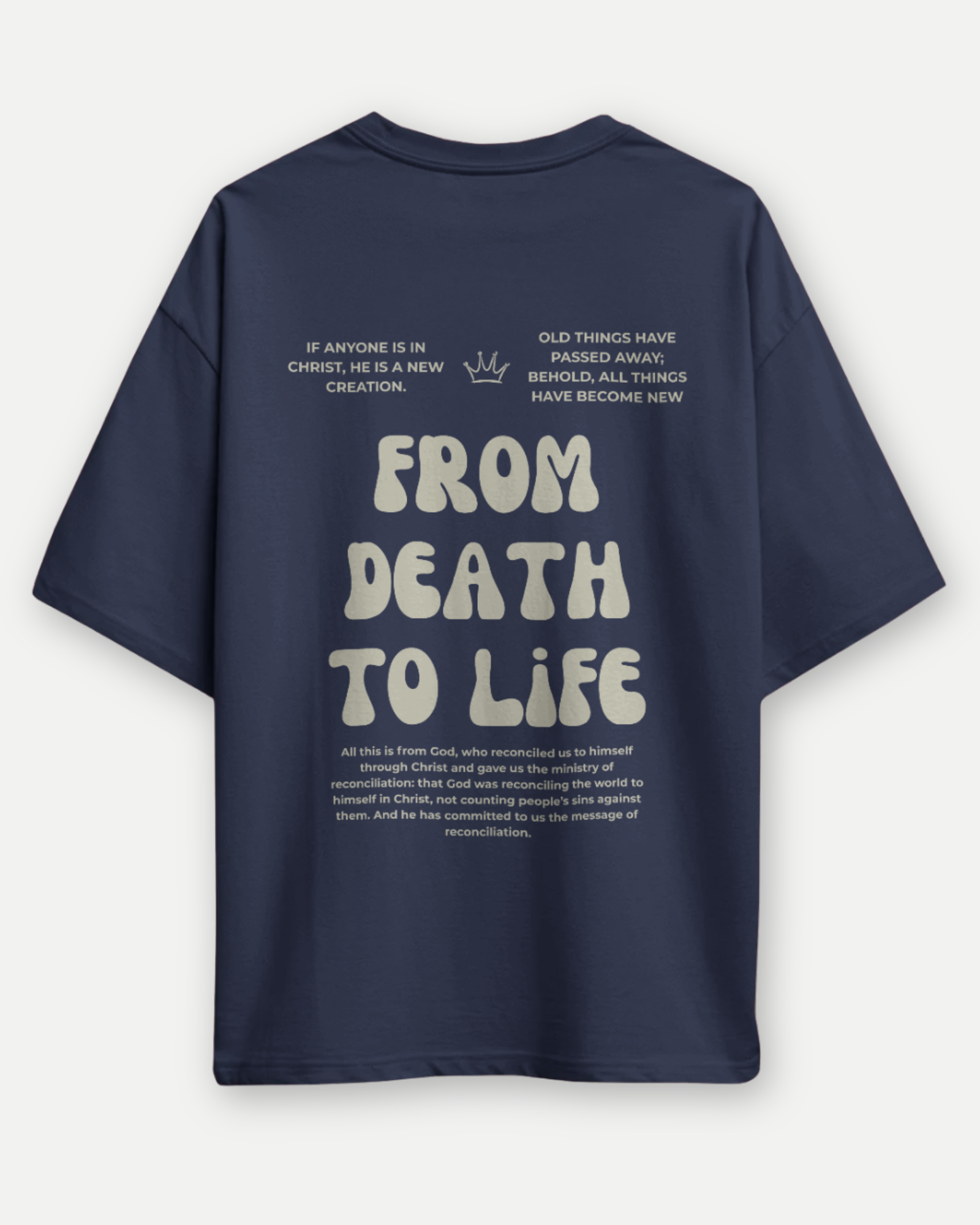 From Death to Life Premium Oversized T-shirt