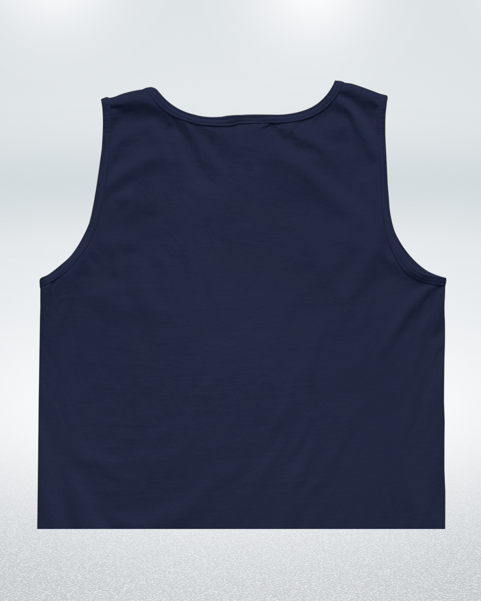 Royal Blue Crop Tank Top