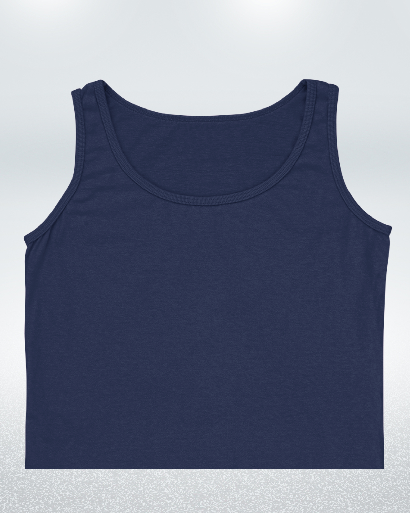 Royal Blue Crop Tank Top