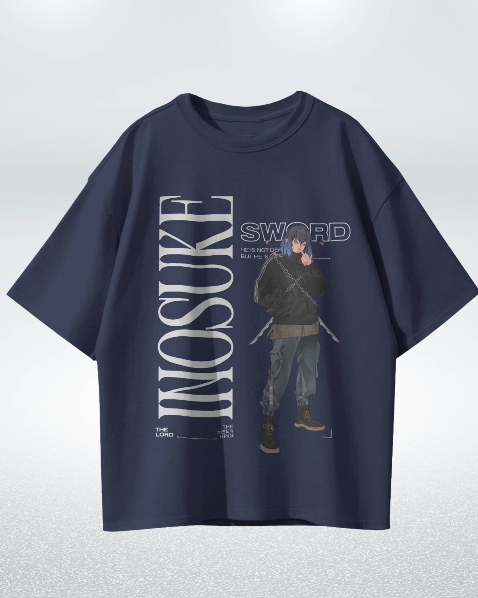 Inosuke Demon Slayer Premium Oversized T-shirt