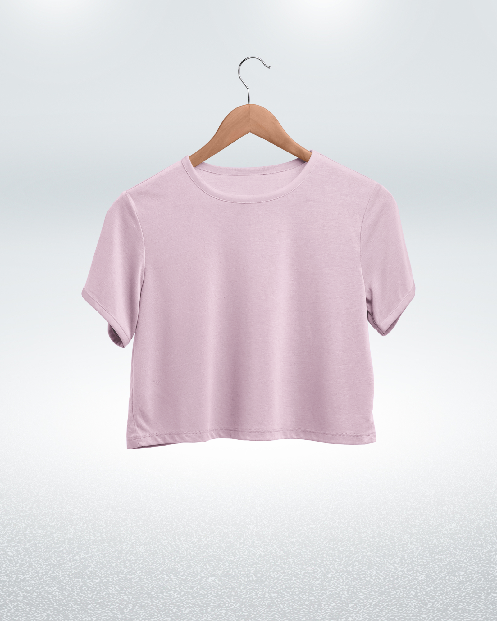 Light Baby Pink Crop Top