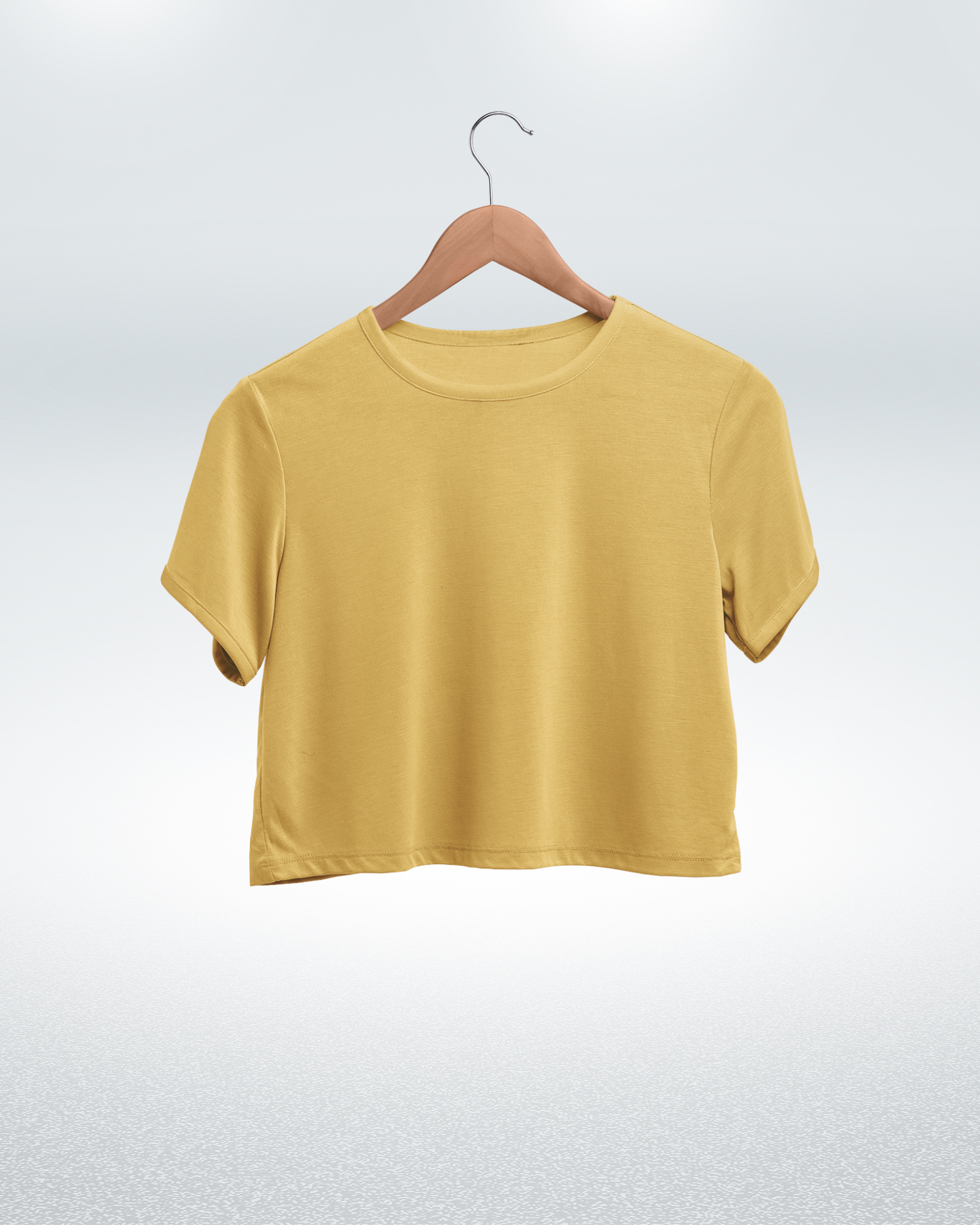 Golden Yellow Crop Top