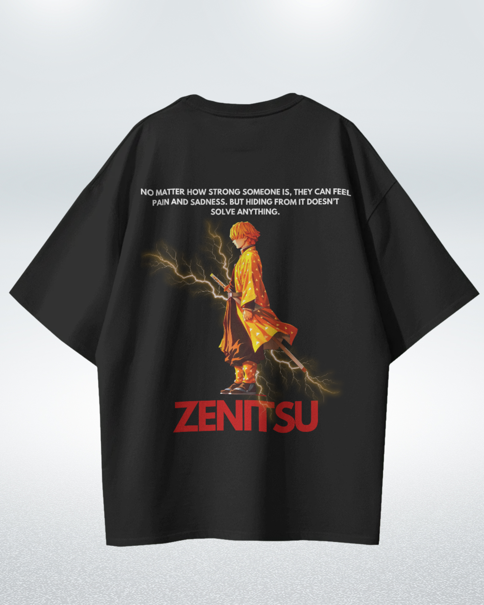 Zenitsu Agatsuma Premium Oversized T-shirt