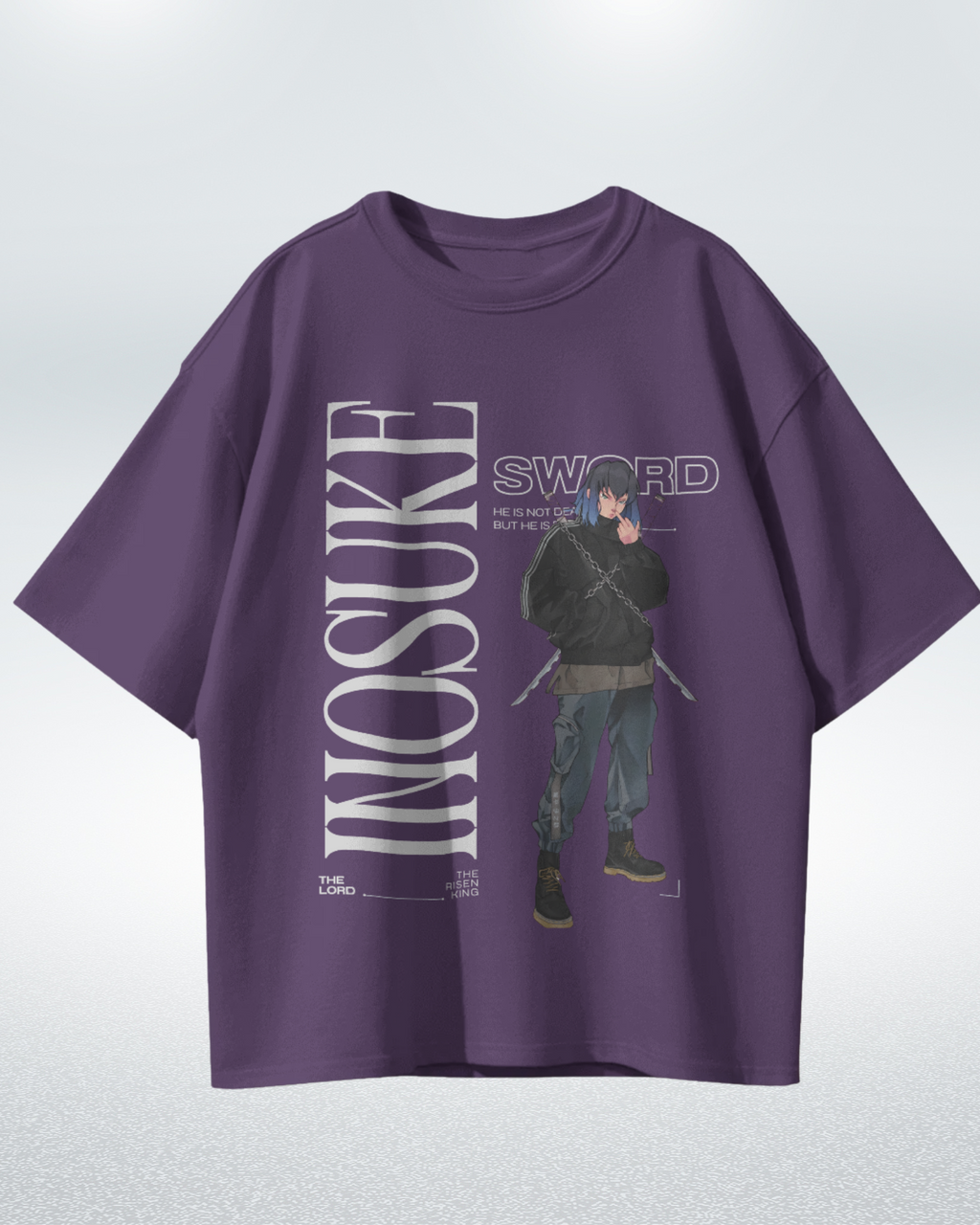 Inosuke Demon Slayer Premium Oversized T-shirt