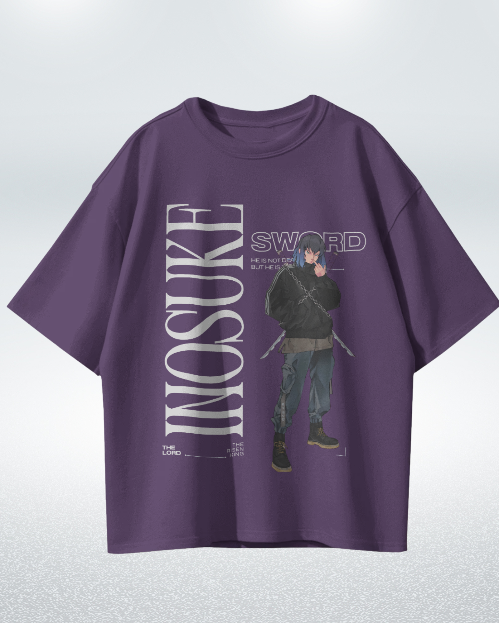 Inosuke Demon Slayer Premium Oversized T-shirt