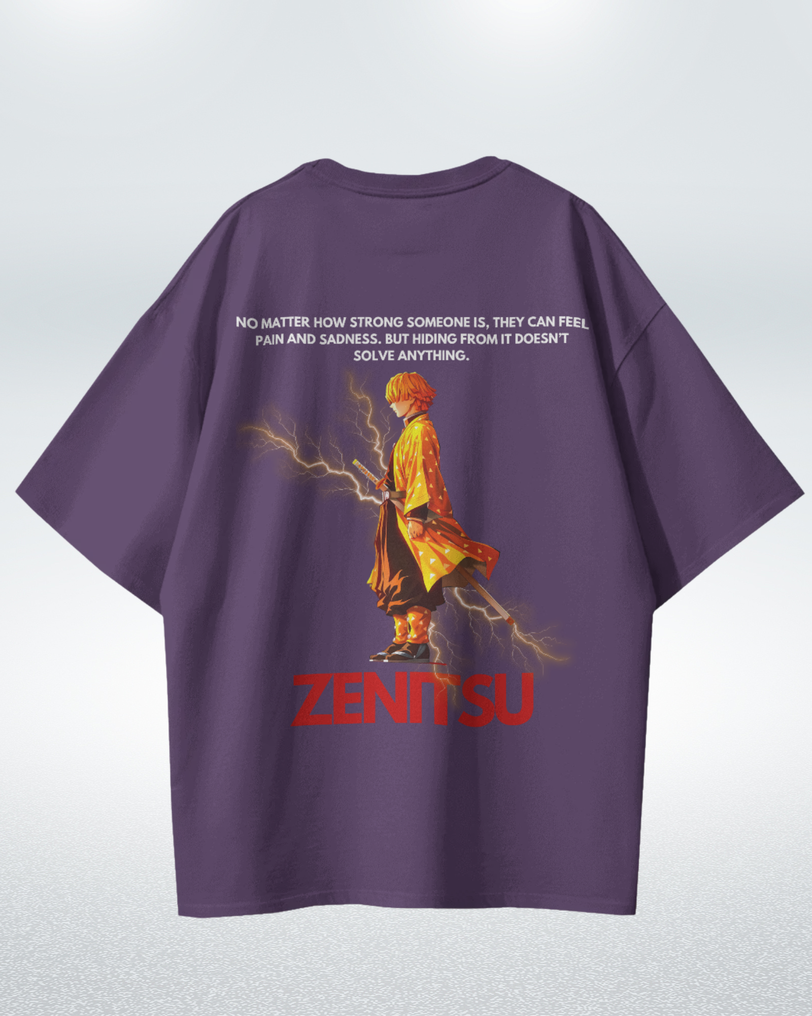Zenitsu Agatsuma Premium Oversized T-shirt