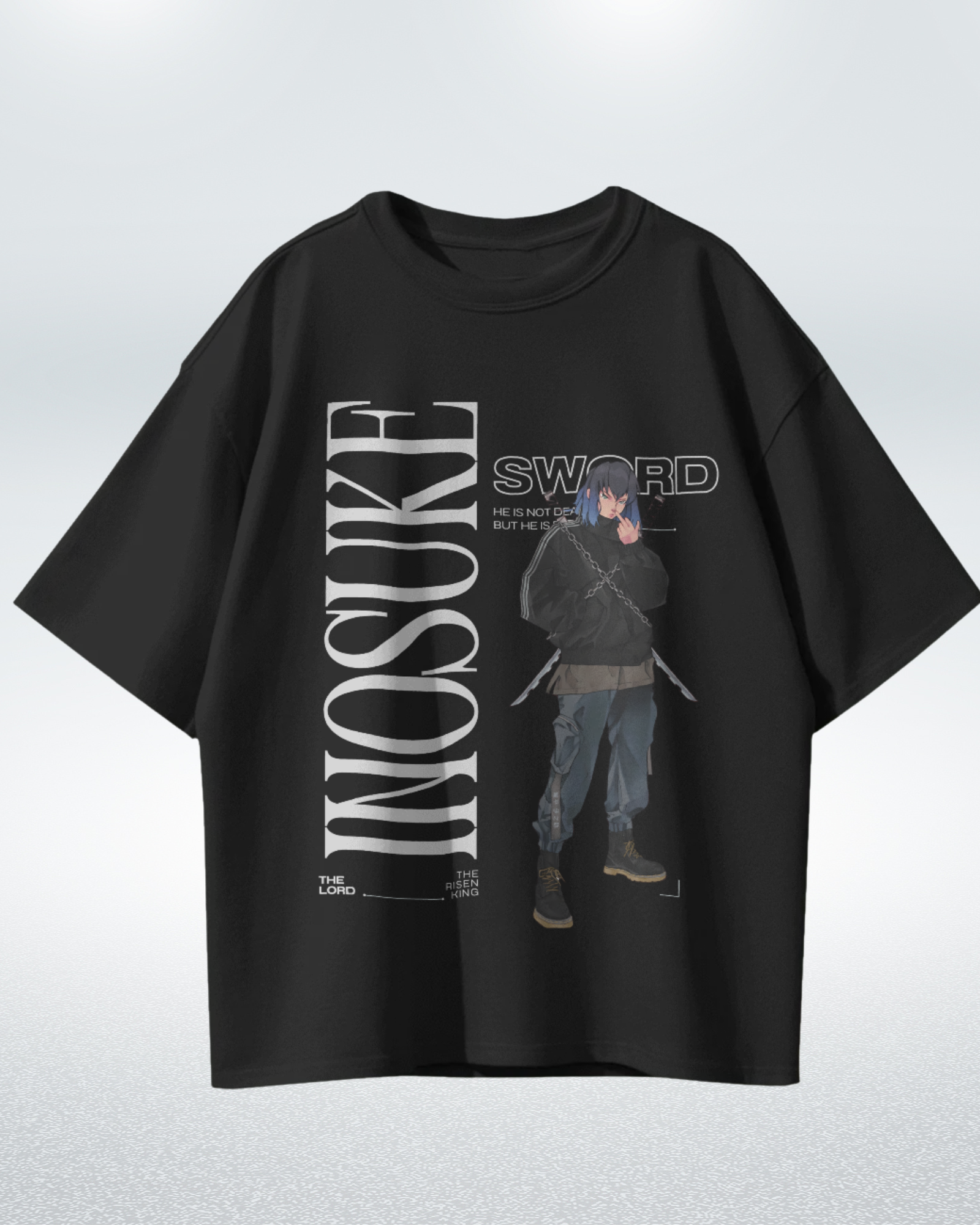 Inosuke Demon Slayer Premium Oversized T-shirt