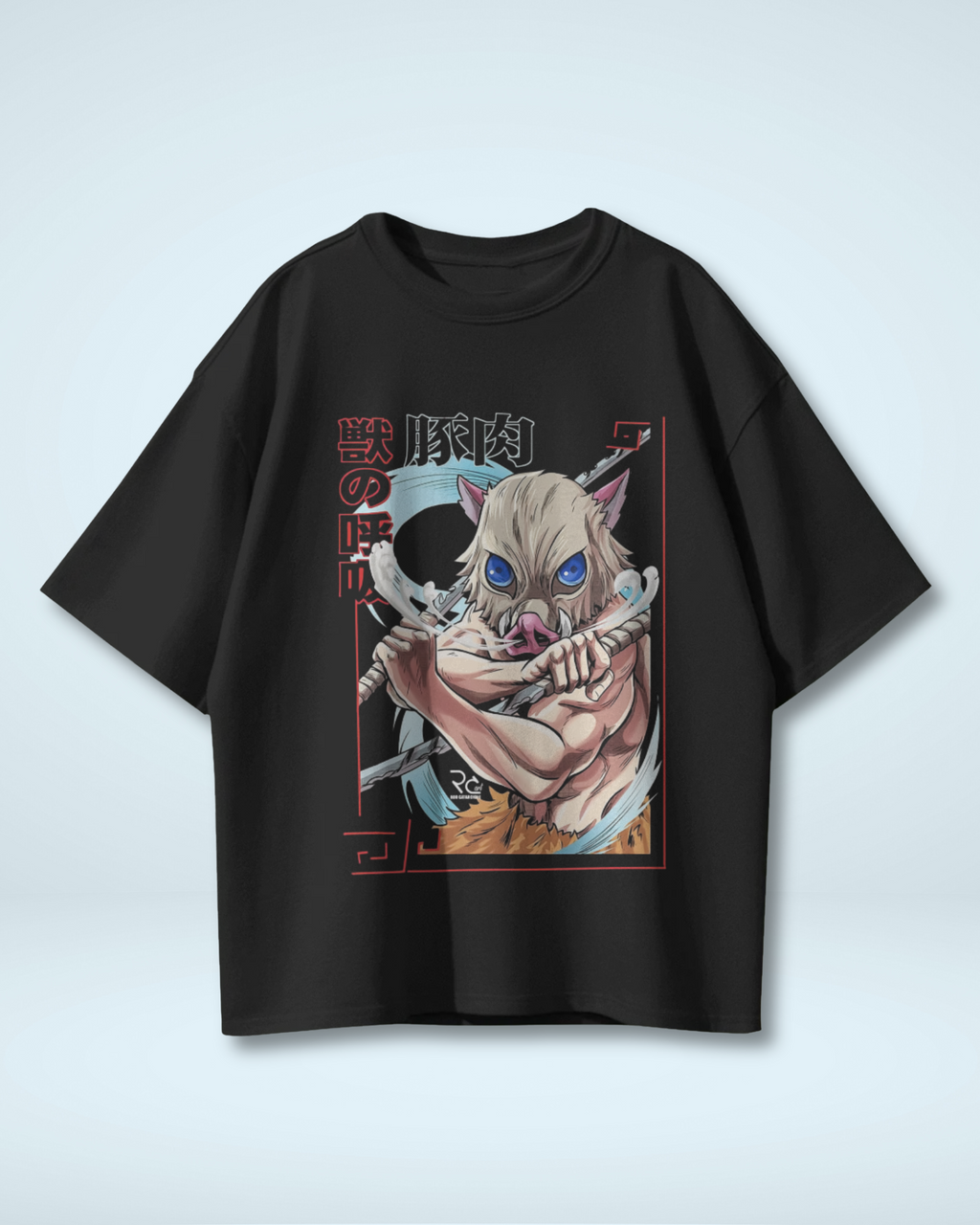 Inosuke Premium Oversized T-Shirt | Demon Slayer Collection