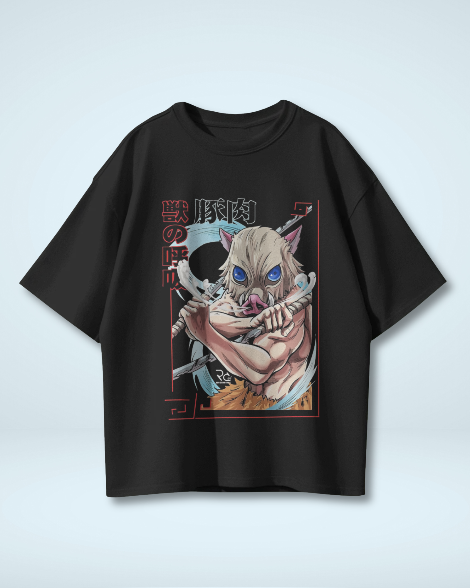 Inosuke Premium Oversized T-Shirt | Demon Slayer Collection