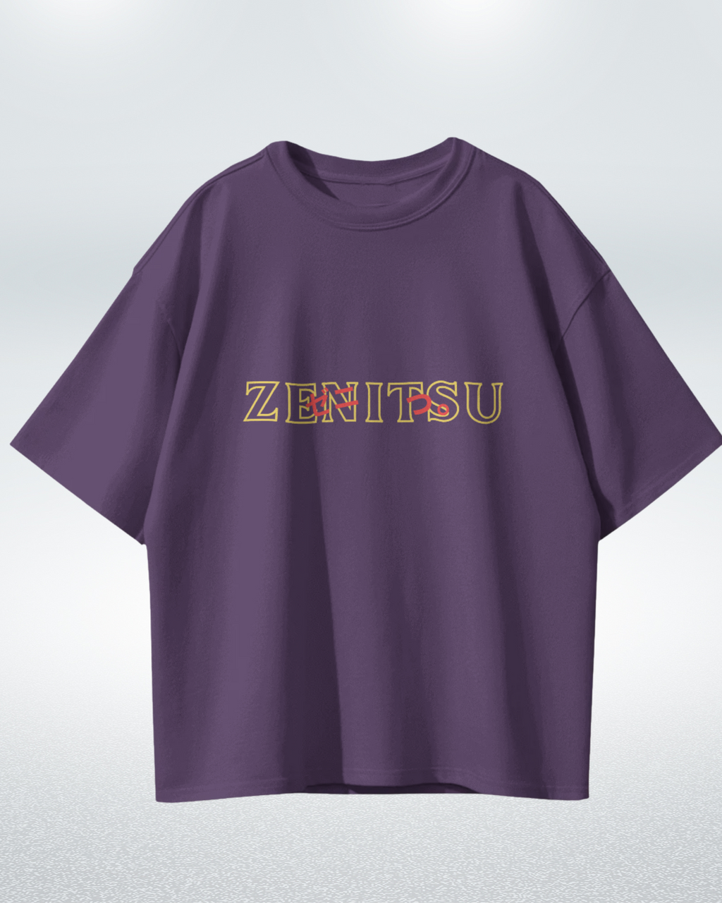 Zenitsu Demon Slayer Premium Oversized T-shirt