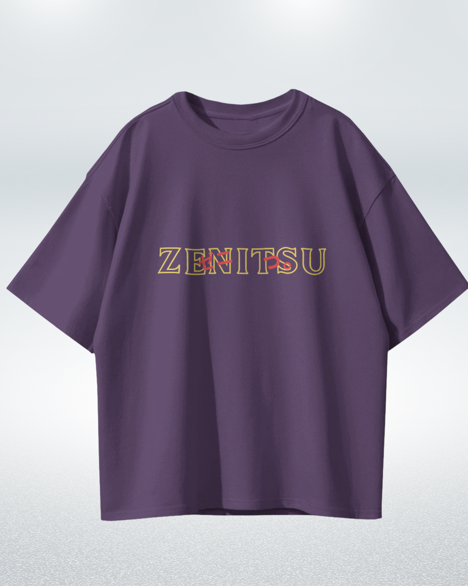 Zenitsu Demon Slayer Premium Oversized T-shirt