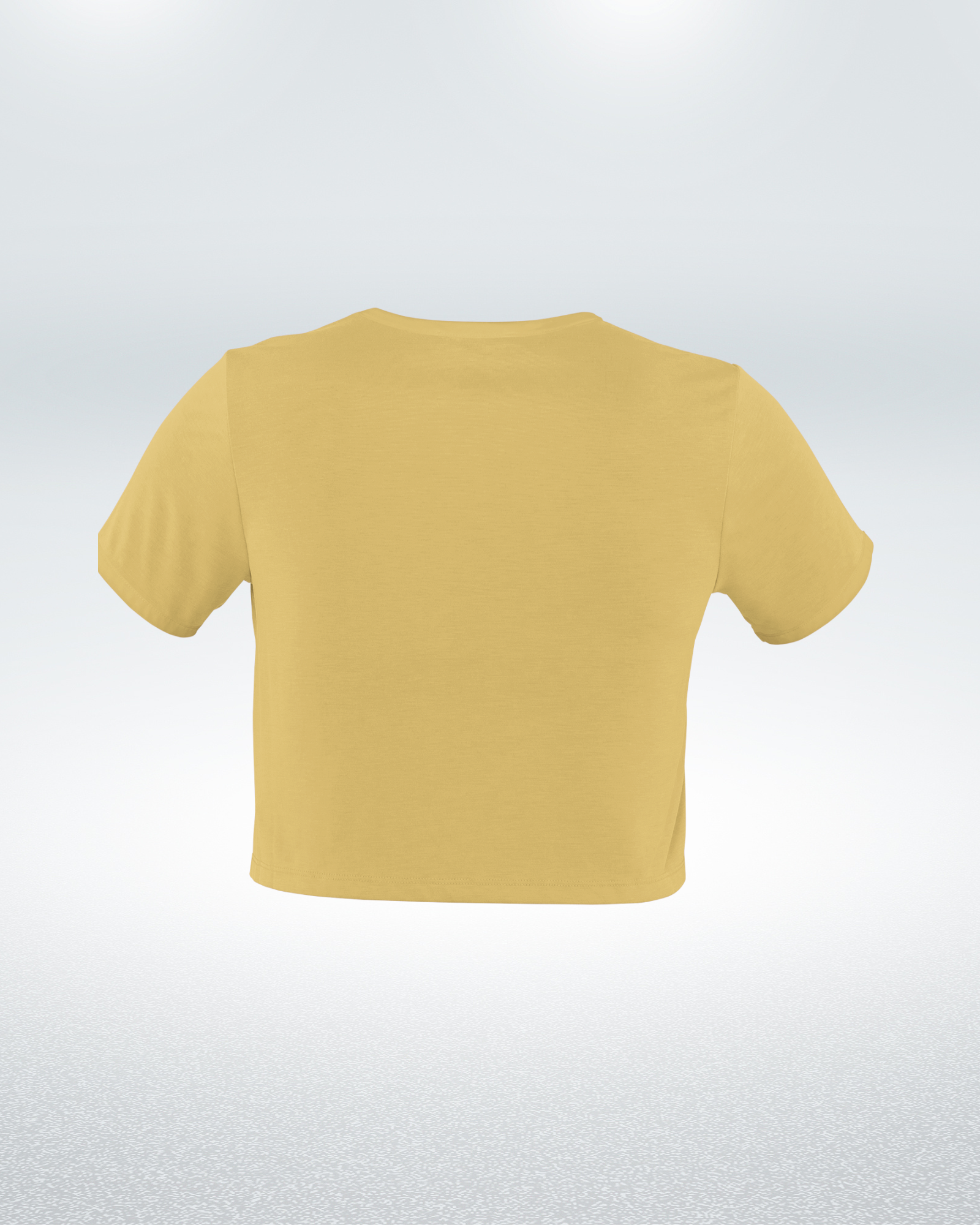 Golden Yellow Crop Top