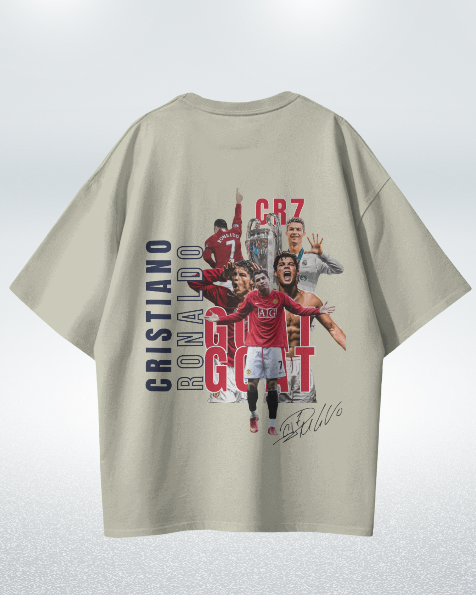 CR7 Cristiano Ronaldo Premium Oversized T-shirt