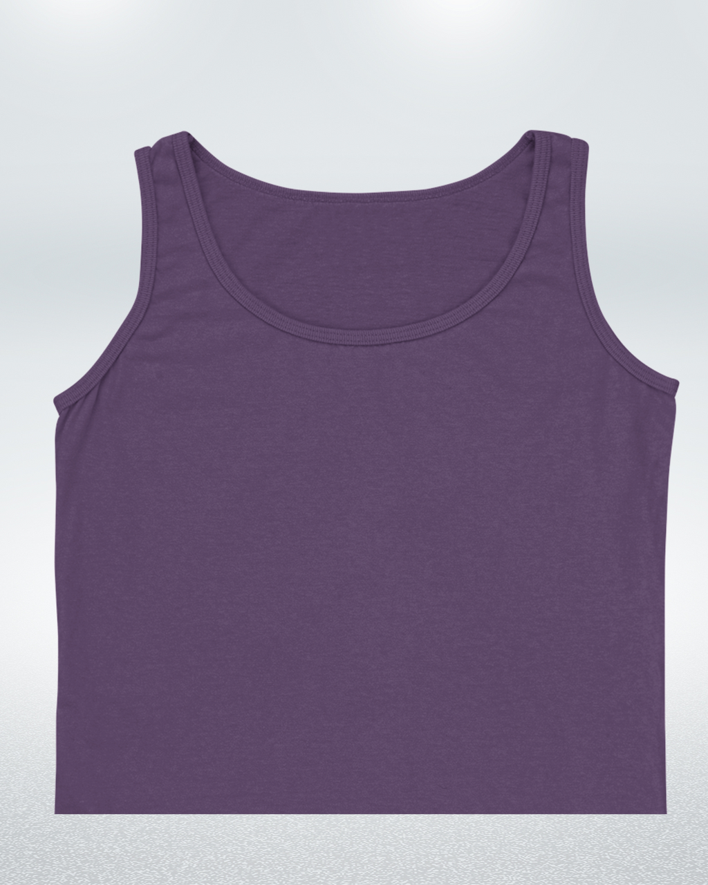 Purple Crop Tank Top