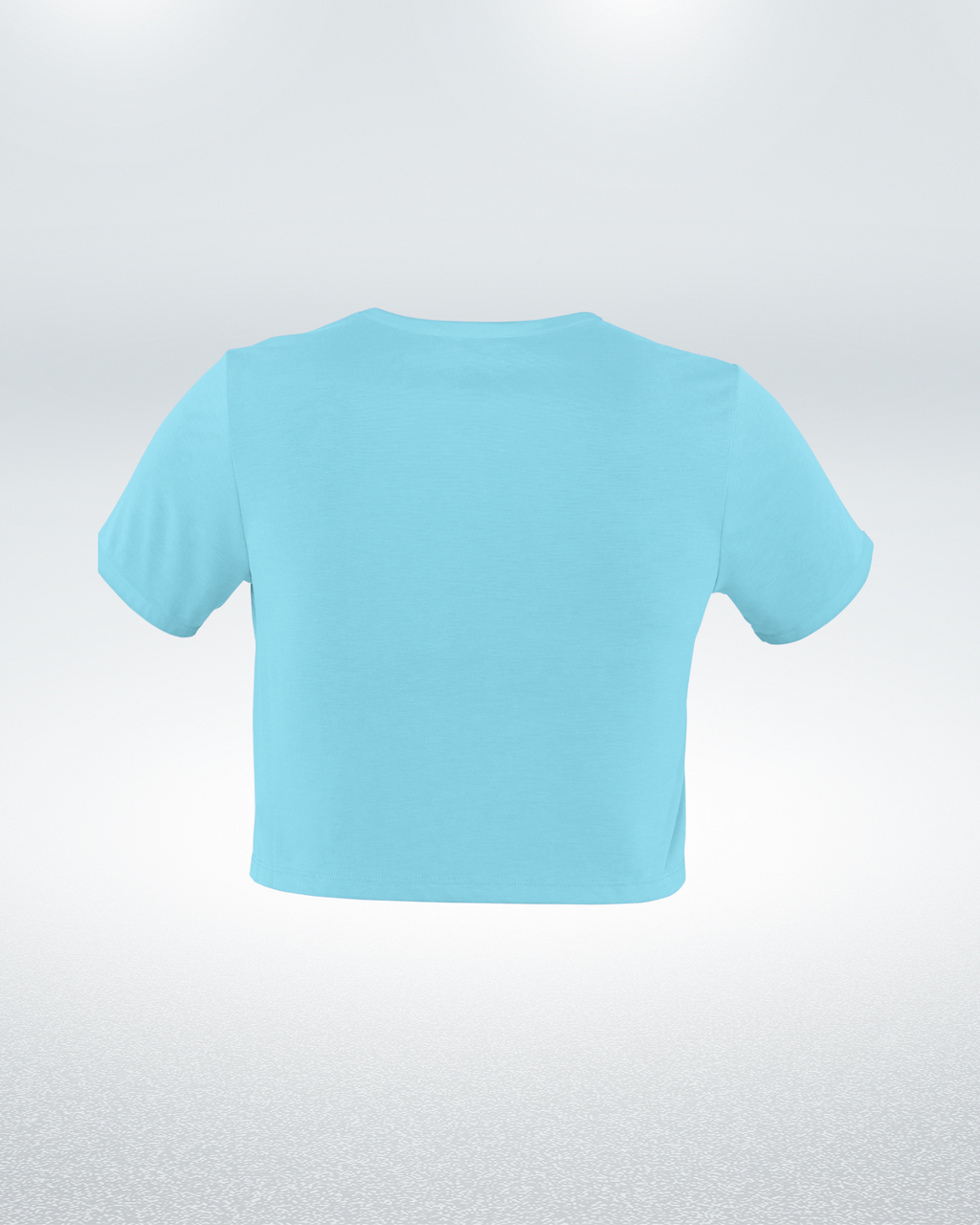 Sky Blue Crop Top