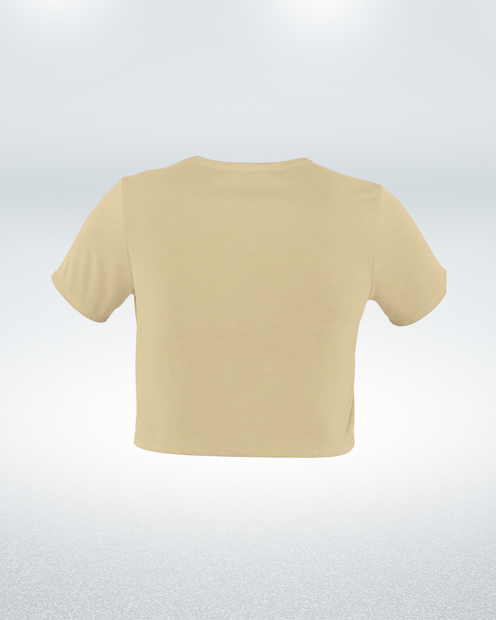 Beige Crop Top
